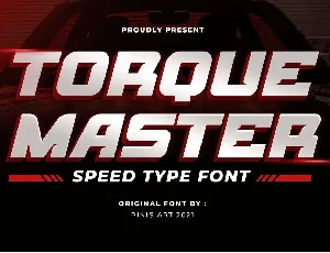 Torque Master font