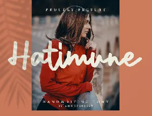 Hatimune font