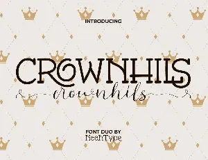 Crownhils Demo font