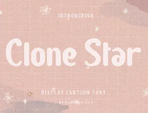 Clone Star Demo font