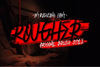 ROUGHER font