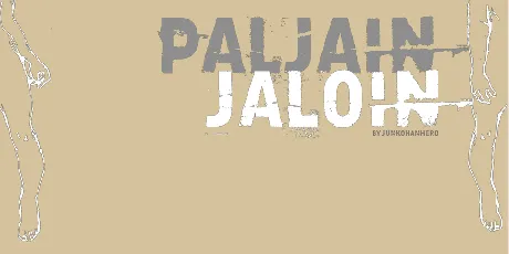 Paljain jaloin font