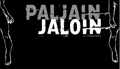 Paljain jaloin font