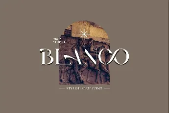 Blanco font