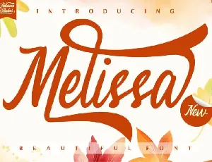 Melissa Script font