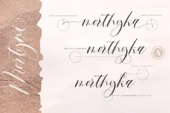 Mortyni Script font