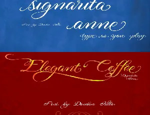 Signarita Anne font