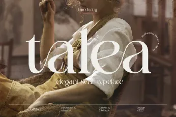 Talea font