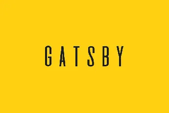 Gatsby Typeface font