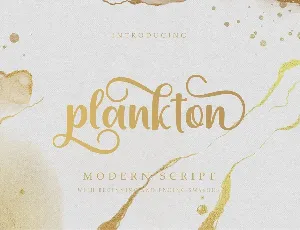 Plankton font