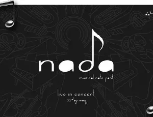 Nada Free font