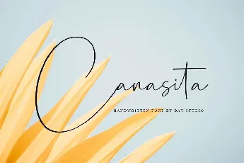 Canasita Handwritten Script font