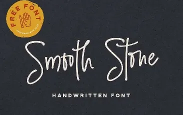 Smooth Stone Script Free font