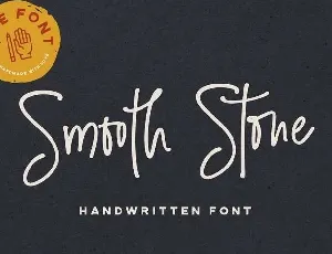 Smooth Stone Script Free font