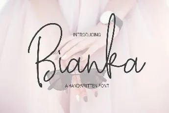 Bianka Script font