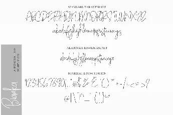 Bianka Script font