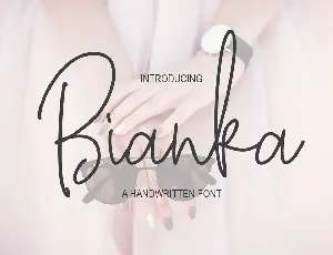 Bianka Script font