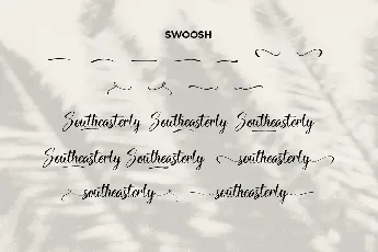 Southeasterly Demo font