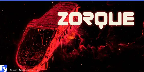 Zorque font