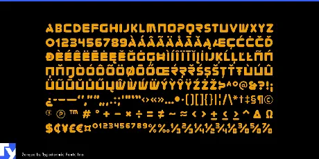 Zorque font