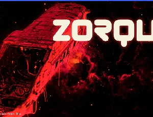 Zorque font