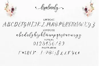 lisalovely font