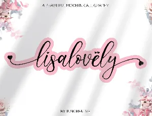 lisalovely font