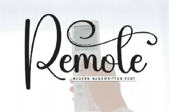 Remote Script font