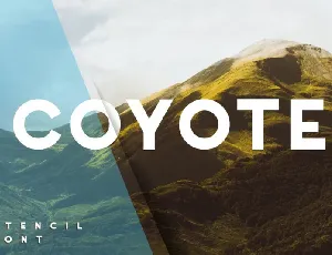 Coyote Family font