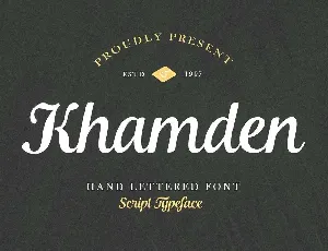 Khamden font