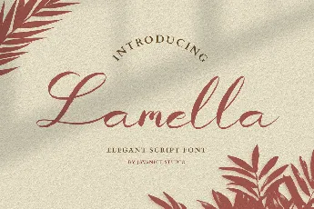 Lamella font