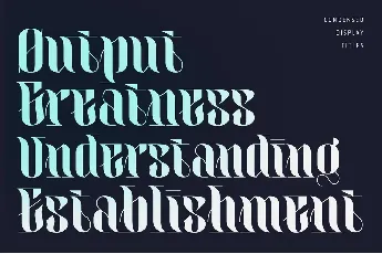 Realitas Trial font