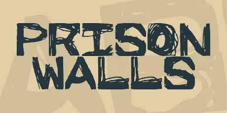 Prison Walls font