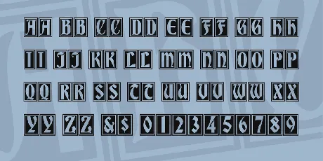 Germania Versalien font