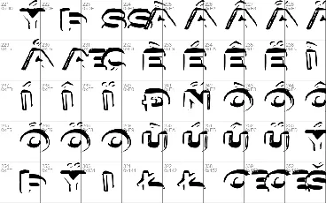 Letter Set font