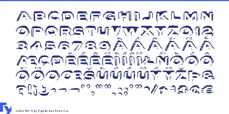 Letter Set font