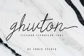 Ghivton Demo font