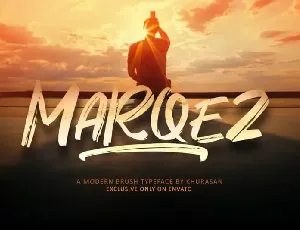 Marqez Brush font