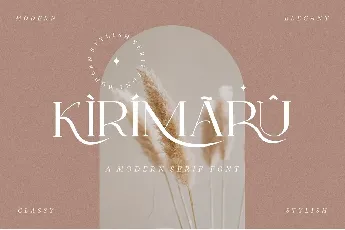 Kirimaru font