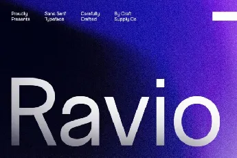 Ravio font