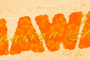 HAWAIIAN DREAMS PERSONAL USE font