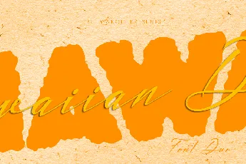 HAWAIIAN DREAMS PERSONAL USE font