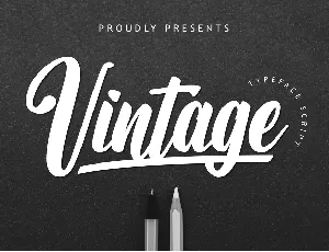 Hello Vintage font