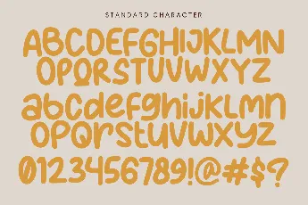 Lucky Blues font