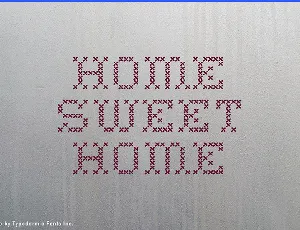 Home Sweet Home font