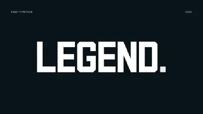 Legend font