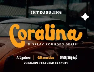 Coralina font