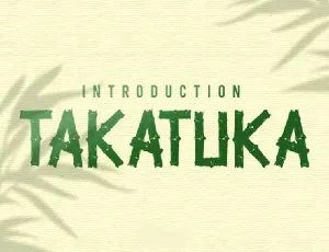 TakaTuka font