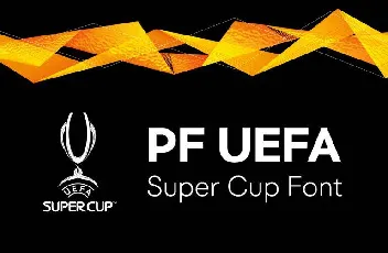 PF UEFA font