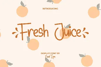 Fresh Juice Demo font